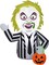 3' Gemmy Airblown Inflatable Halloween Car Buddy Beetlejuice 222563